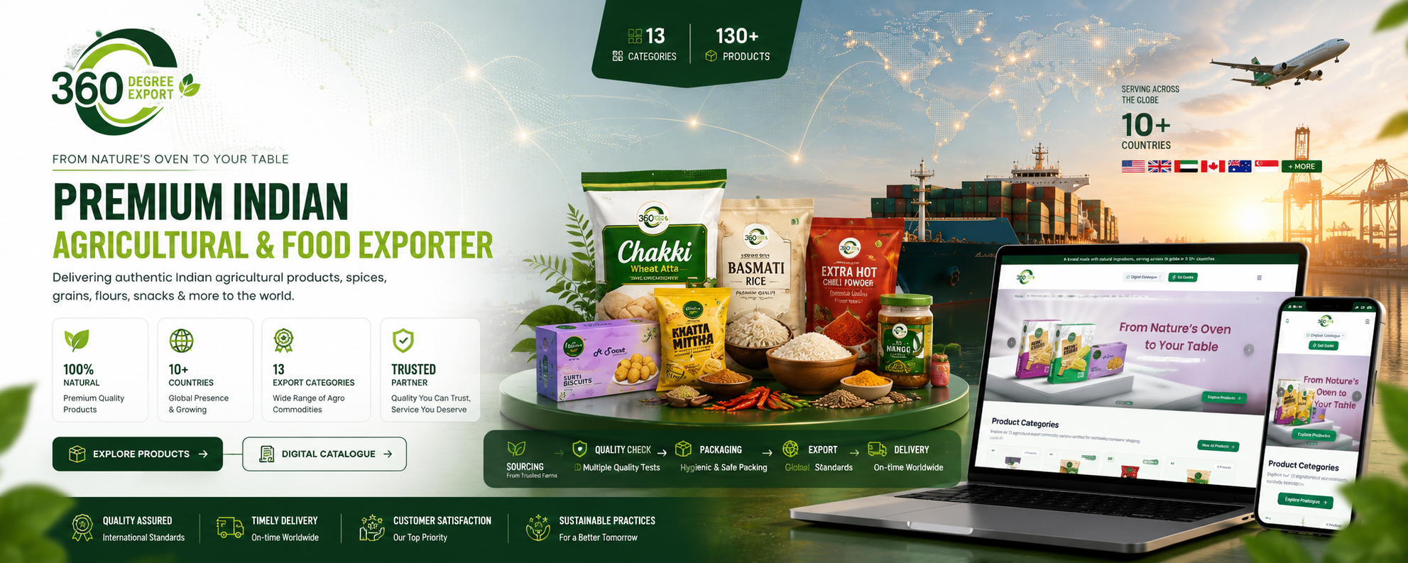 360Degree Export — Global Trade & Consignment Portal