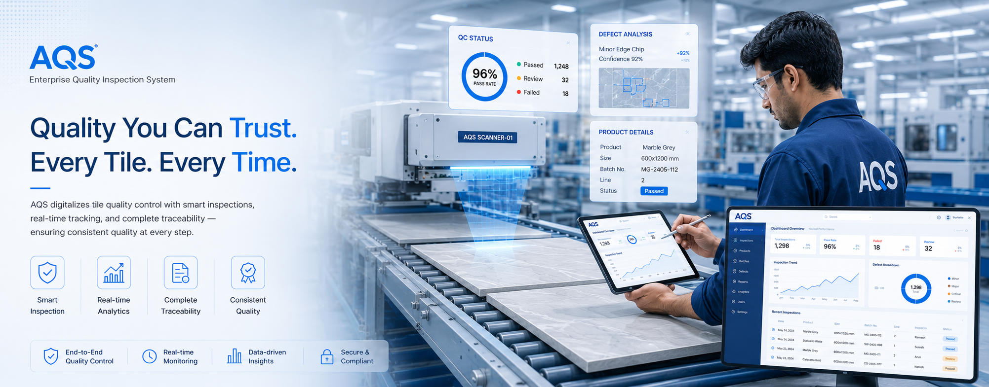 Asian Quality Services (AQS) — Industrial QC & Audit Platform