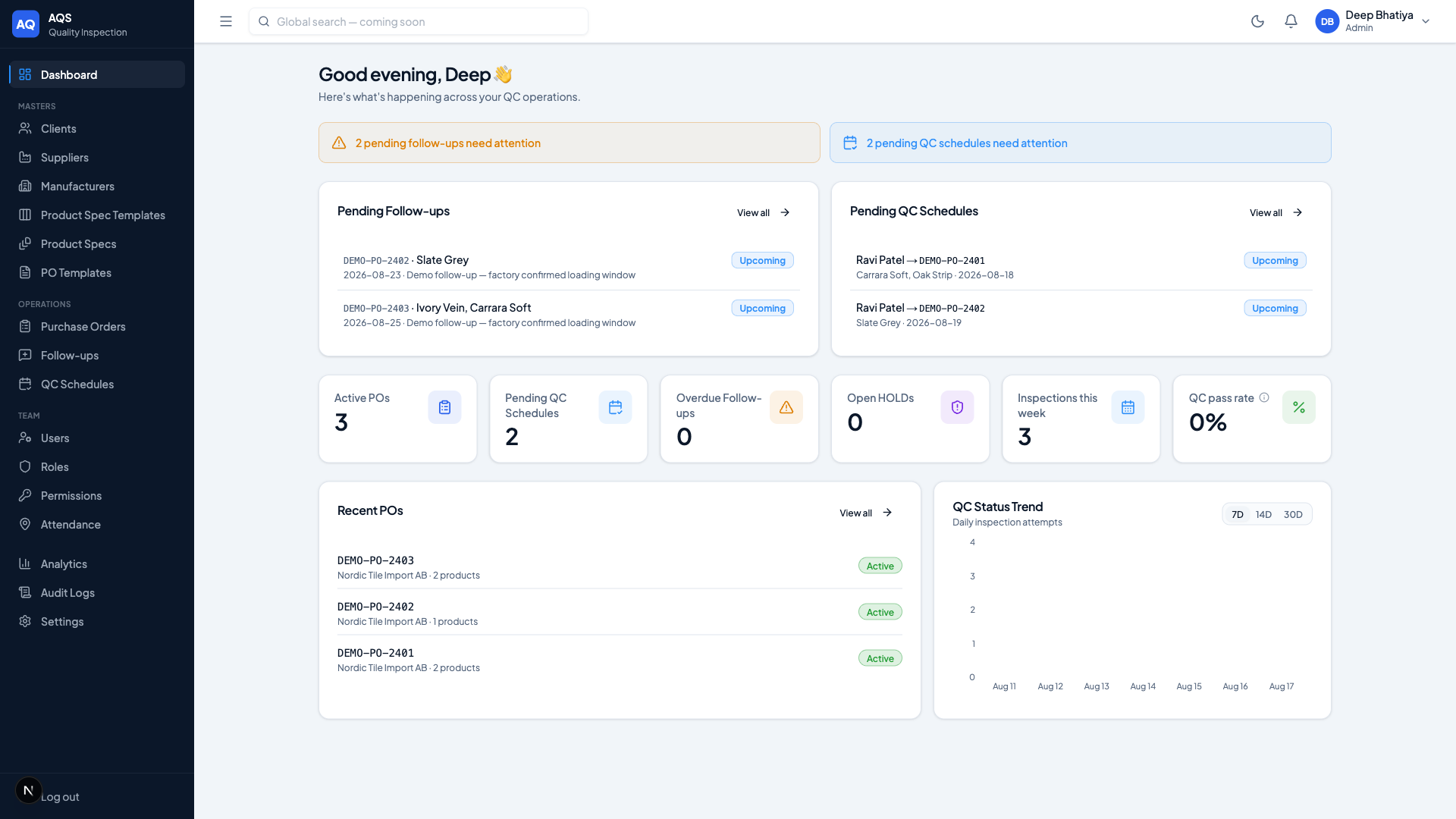 Enterprise architecture with Next.js 16 App Router