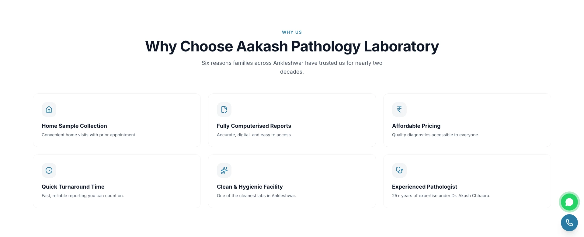 Why Choose Aakash Pathology Laboratory