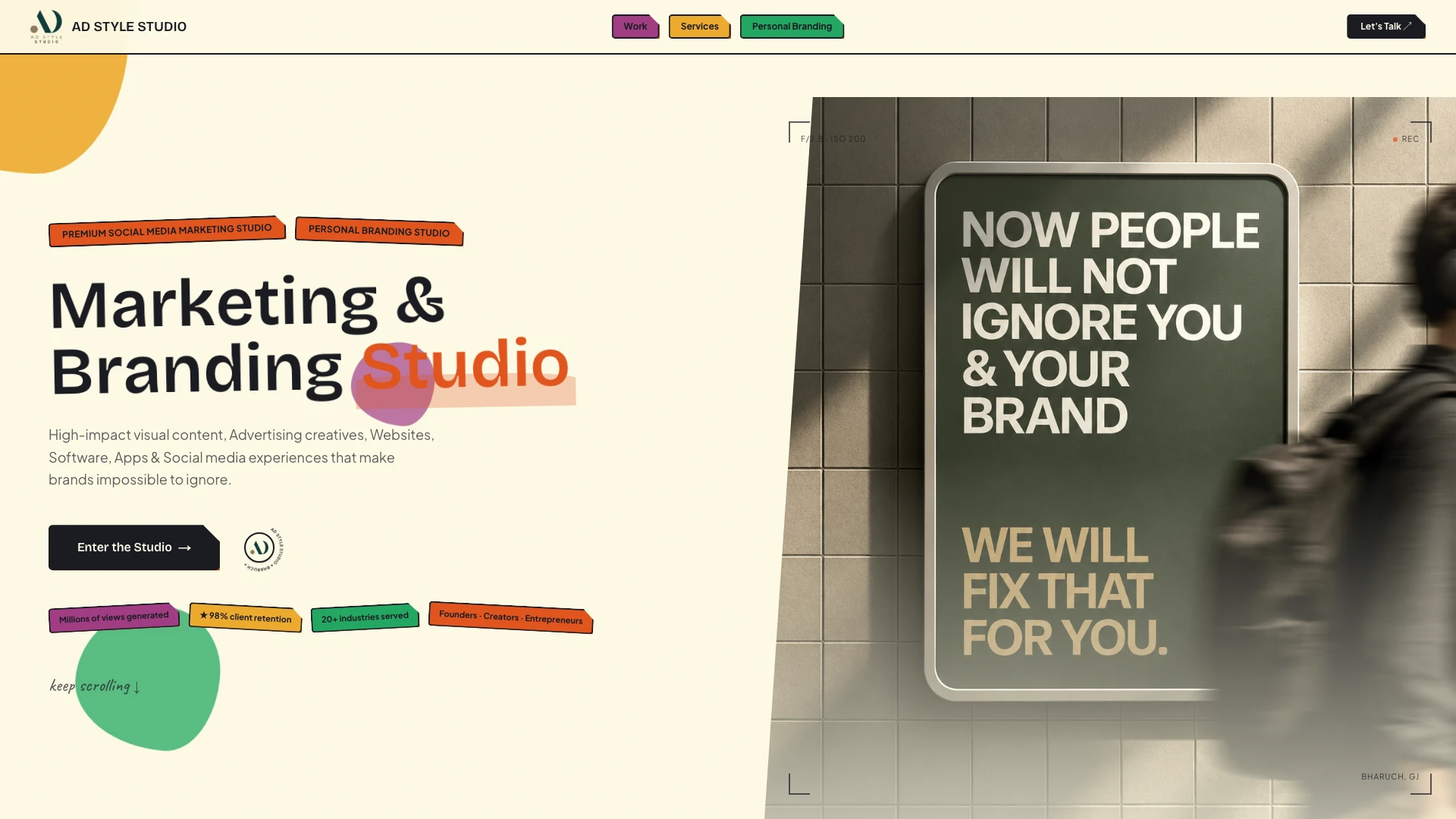 Ad Style Studio Website