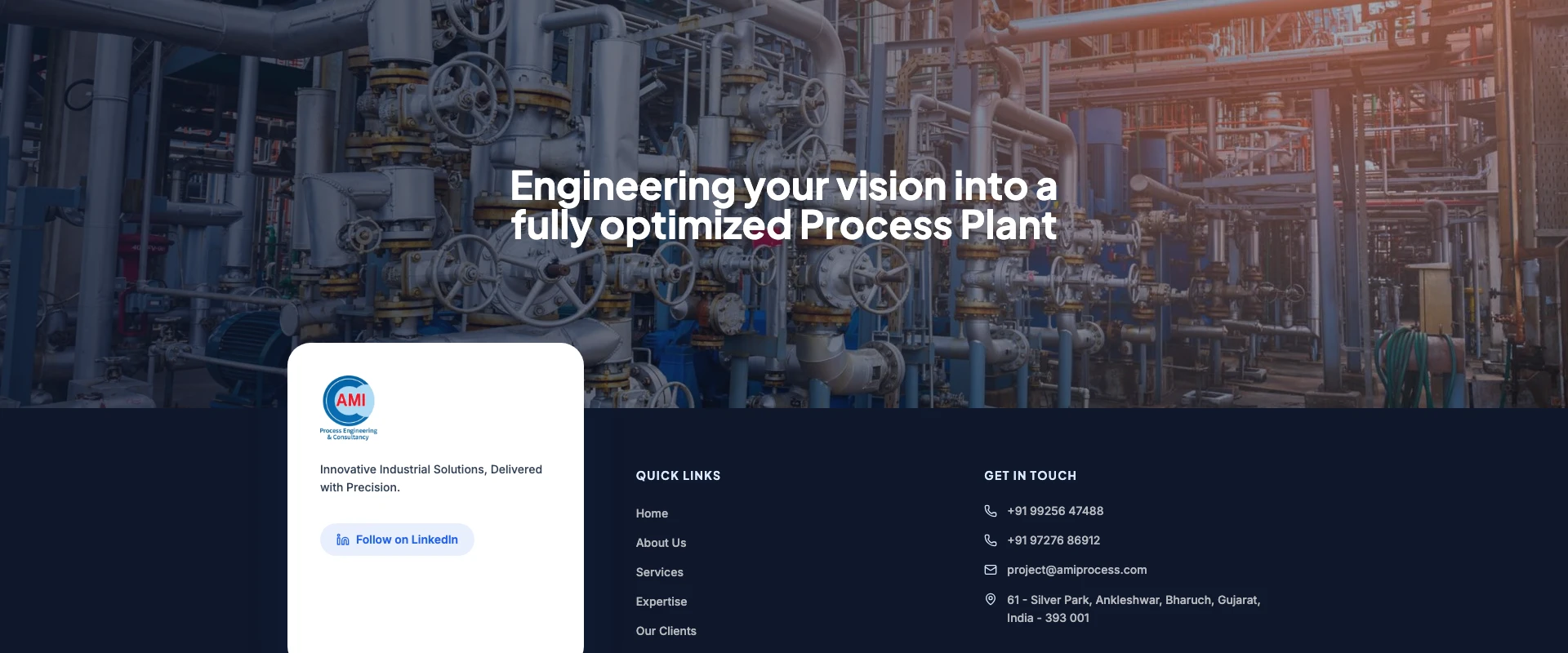 Engineering Vision Consultation & Inquiries