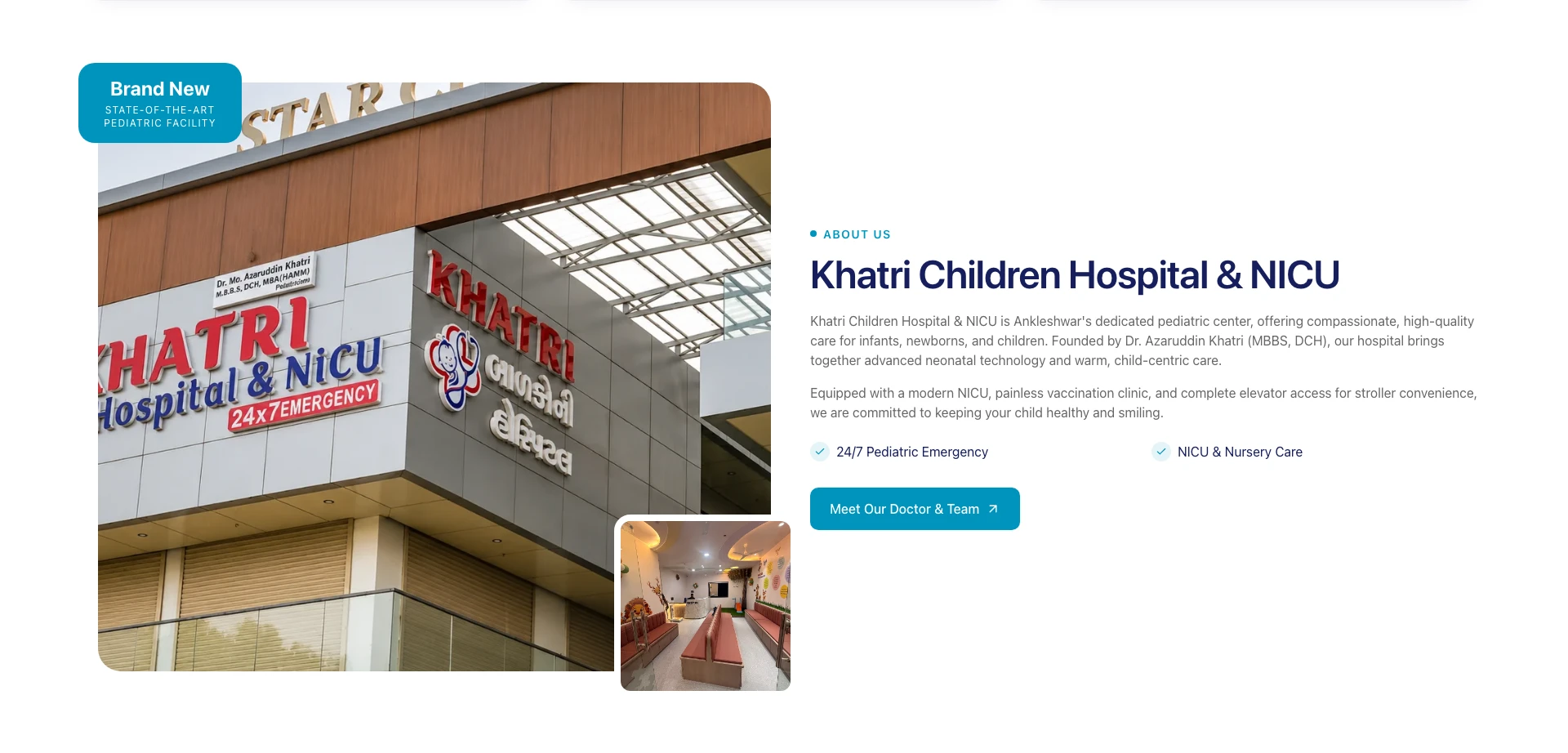 State-of-the-Art Pediatric Facility
