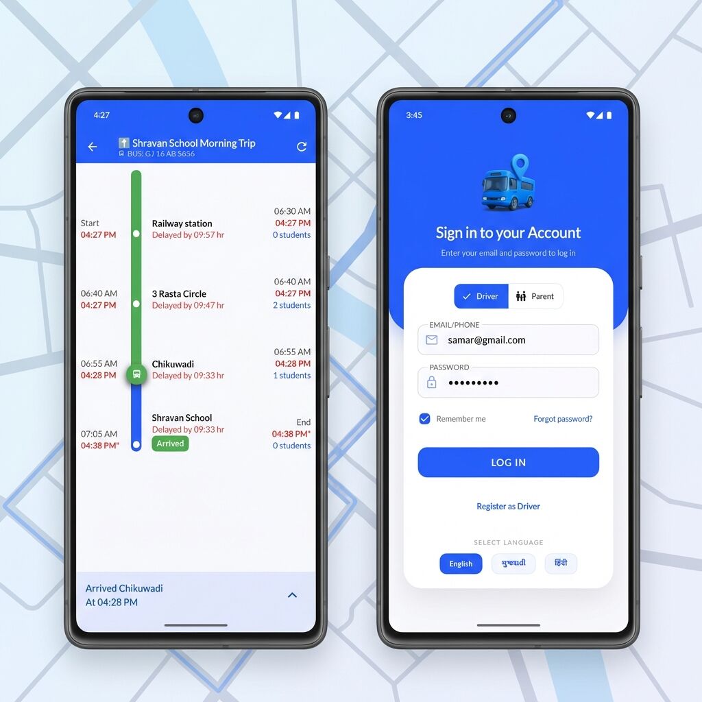 School Bus Tracking case study